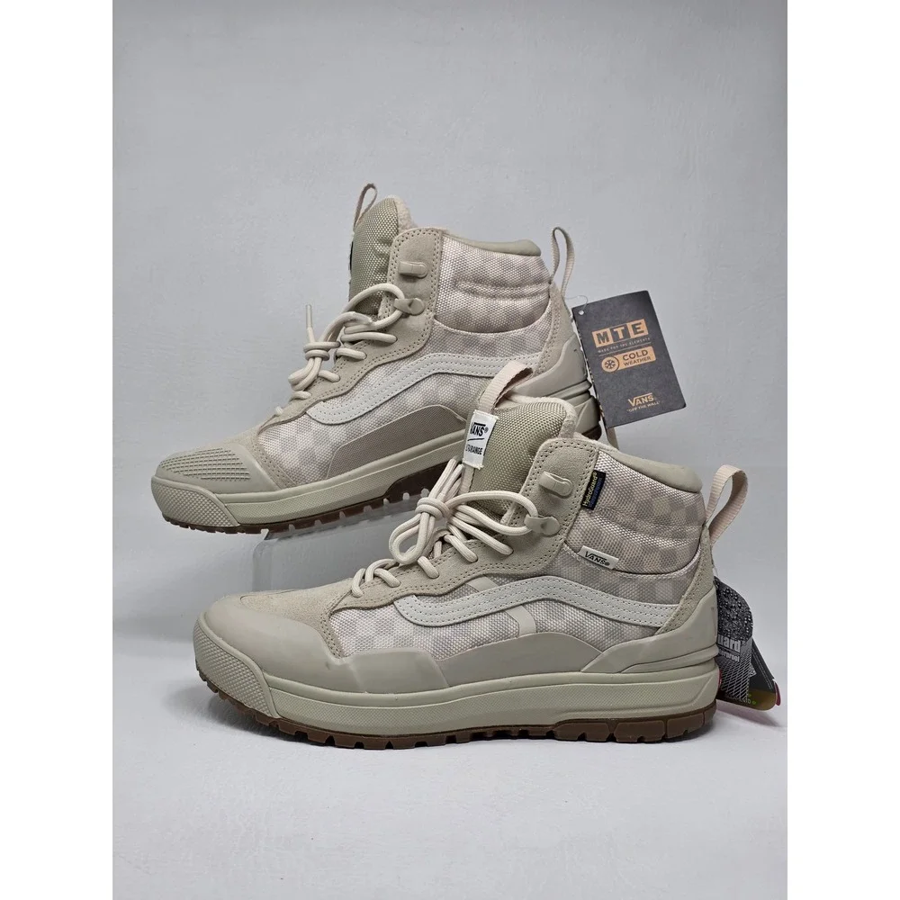 Vans UltraRange EXO Hi MTE-2 Tan Beige Waterproof Cold Weather Boots Men 8.5 NEW